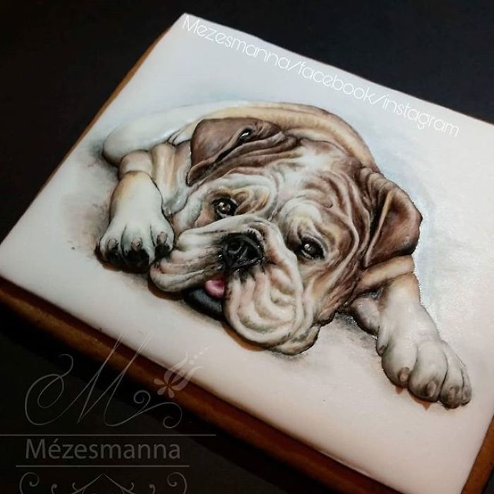 Hungarian Chef Turns Cookies Into Works Of Art; And Your Pet Can Be Honored In One Of Them