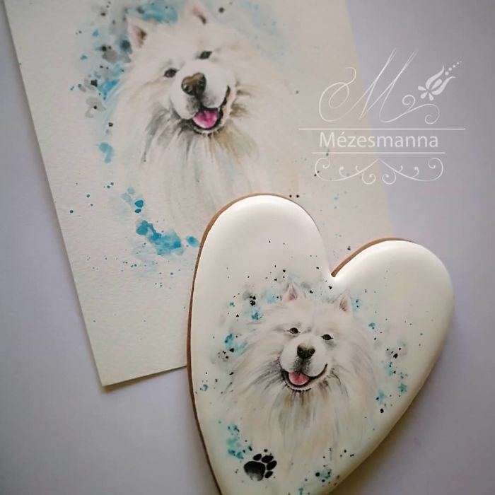 Hungarian Chef Turns Cookies Into Works Of Art; And Your Pet Can Be Honored In One Of Them