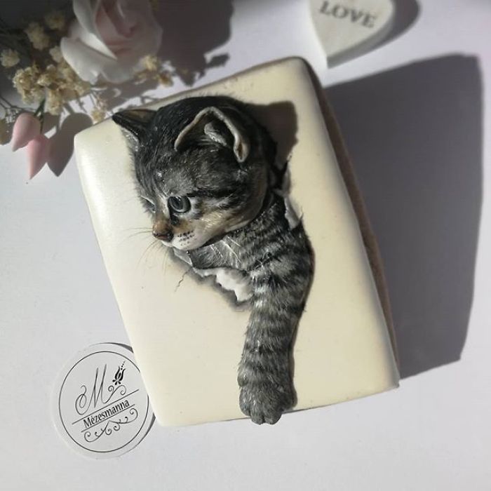 Hungarian Chef Turns Cookies Into Works Of Art; And Your Pet Can Be Honored In One Of Them