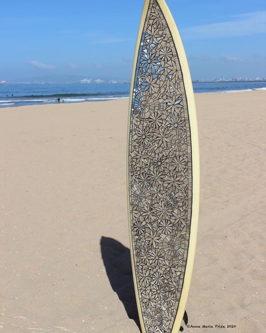 I Create Mosaic Designs On Surfboards (27 Pics) I Create Mosaic Designs On Surfboards (27 Pics)