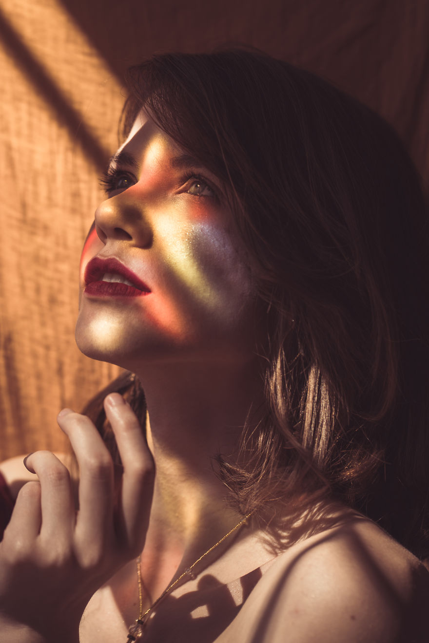 While In Quarantine I Used Objects Around My House To Create Self-Portraits While In Quarantine I Used Objects Around My House To Create Self-Portraits