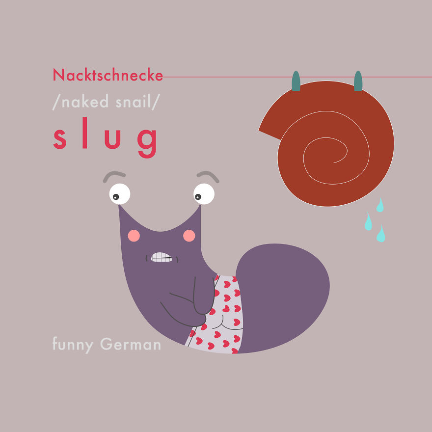 Why Is The Slug Embarrassed? Because It's A Naked Snail!