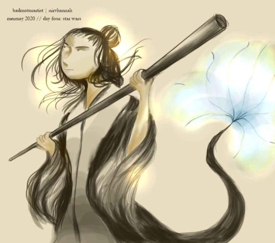 Day Four Of Mermay 2020 (Star Wars)