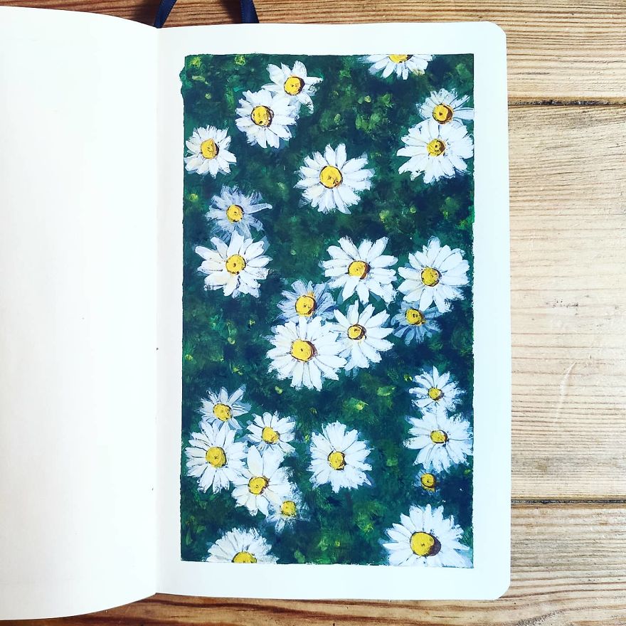 25 Days Into My 100 Days Gouache Challenge 25 Days Into My 100 Days Gouache Challenge