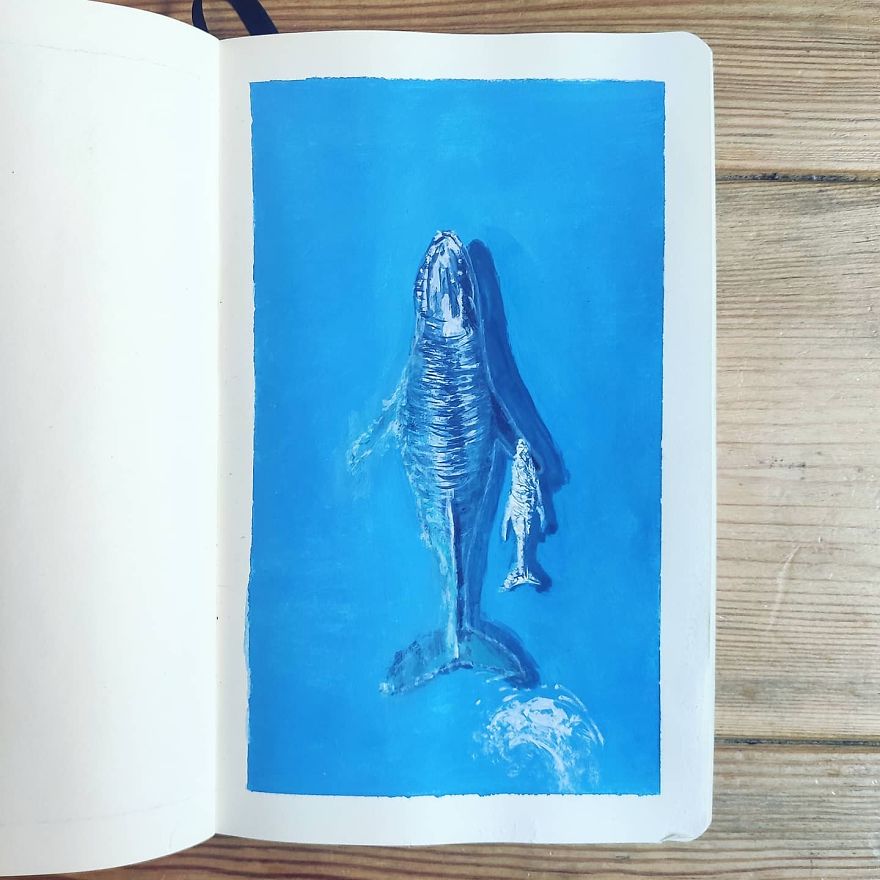 25 Days Into My 100 Days Gouache Challenge