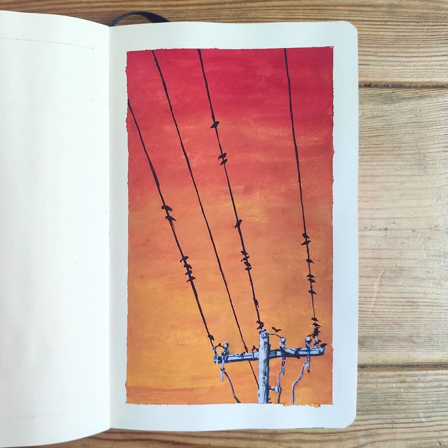 25 Days Into My 100 Days Gouache Challenge