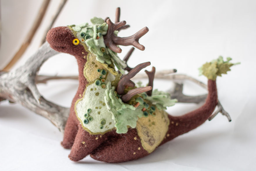 I Make These Adorable Felted Dragons Inspired By The Nature Around Me I Make These Adorable Felted Dragons Inspired By The Nature Around Me