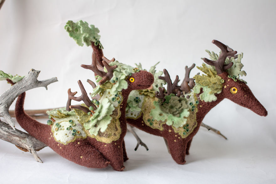 I Make These Adorable Felted Dragons Inspired By The Nature Around Me I Make These Adorable Felted Dragons Inspired By The Nature Around Me
