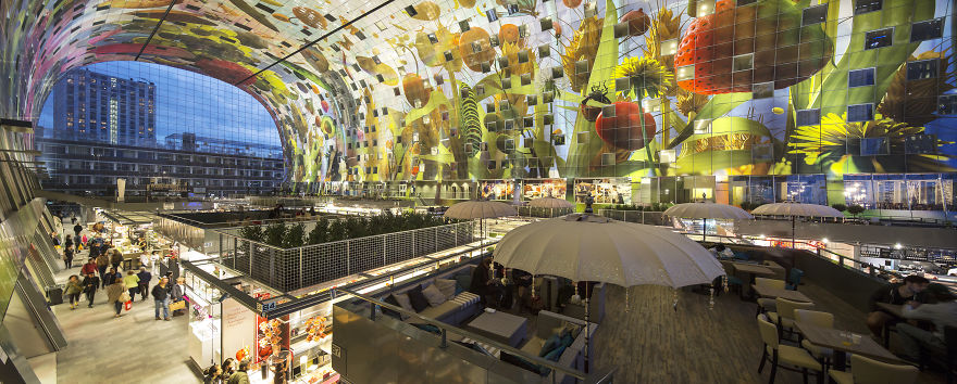 6 Years Ago, I Designed A Huge Digital Mural For Rotterdam’s Markthal And It’s Still The Craziest Project In My Career