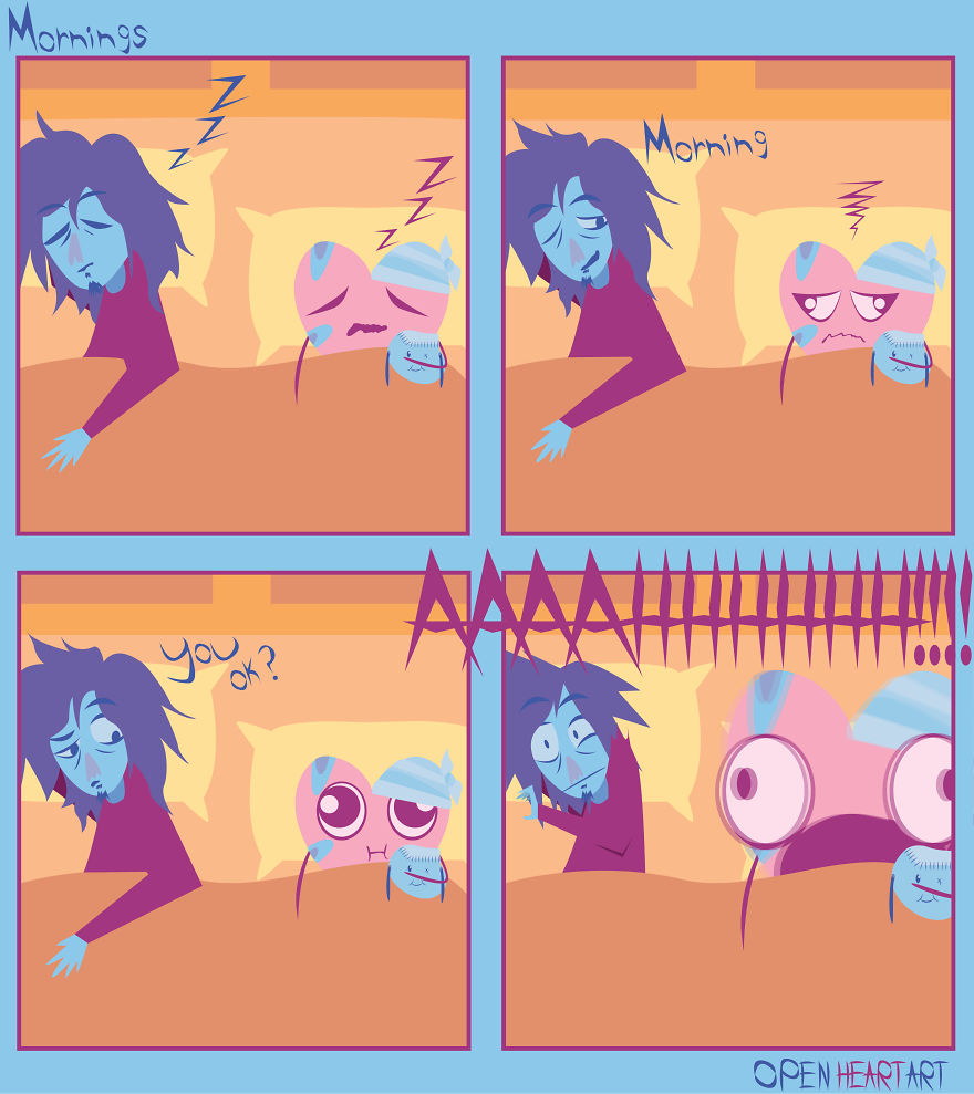 I Have Congenital Heart Disease So I Created These Comics To Show What My Life Is Like (8 Pics) I Have Congenital Heart Disease So I Created These Comics To Show What My Life Is Like (8 Pics)