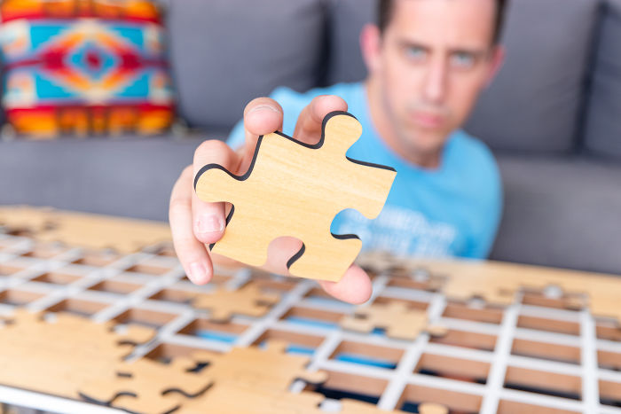 I Design Unnecessary Things No One Asked For, This Time I Created A Coffee Table That's Also A Jigsaw Puzzle