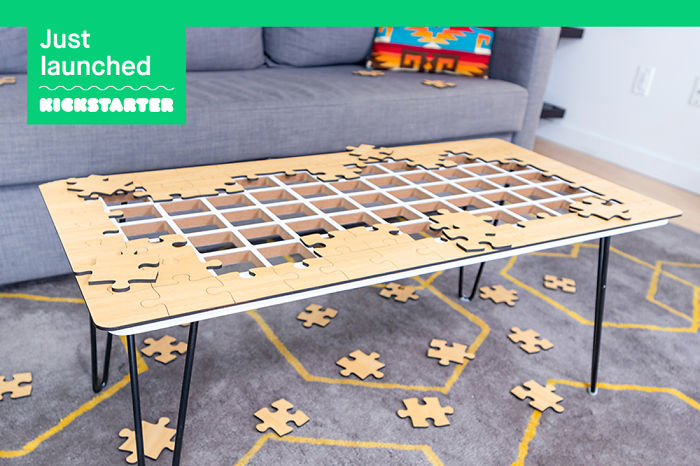 I Design Unnecessary Things No One Asked For, This Time I Created A Coffee Table That's Also A Jigsaw Puzzle I Design Unnecessary Things No One Asked For, This Time I Created A Coffee Table That's Also A Jigsaw Puzzle