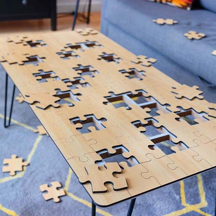 I Design Unnecessary Things No One Asked For, This Time I Created A Coffee Table That's Also A Jigsaw Puzzle I Design Unnecessary Things No One Asked For, This Time I Created A Coffee Table That's Also A Jigsaw Puzzle
