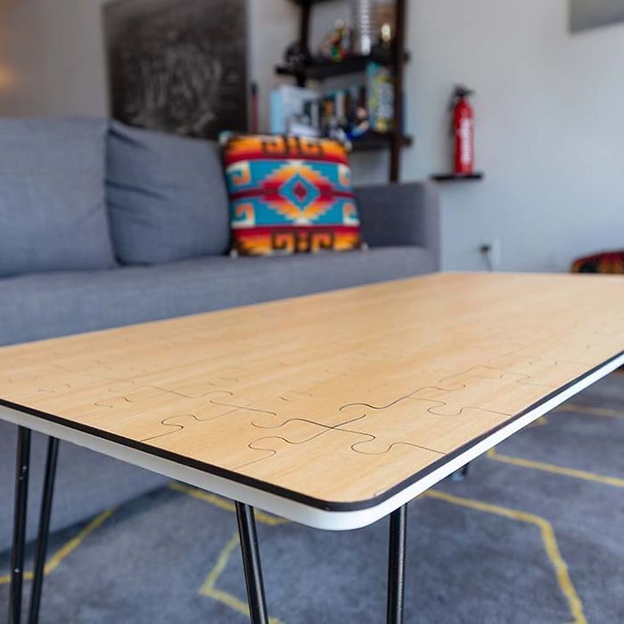 I Design Unnecessary Things No One Asked For, This Time I Created A Coffee Table That's Also A Jigsaw Puzzle I Design Unnecessary Things No One Asked For, This Time I Created A Coffee Table That's Also A Jigsaw Puzzle