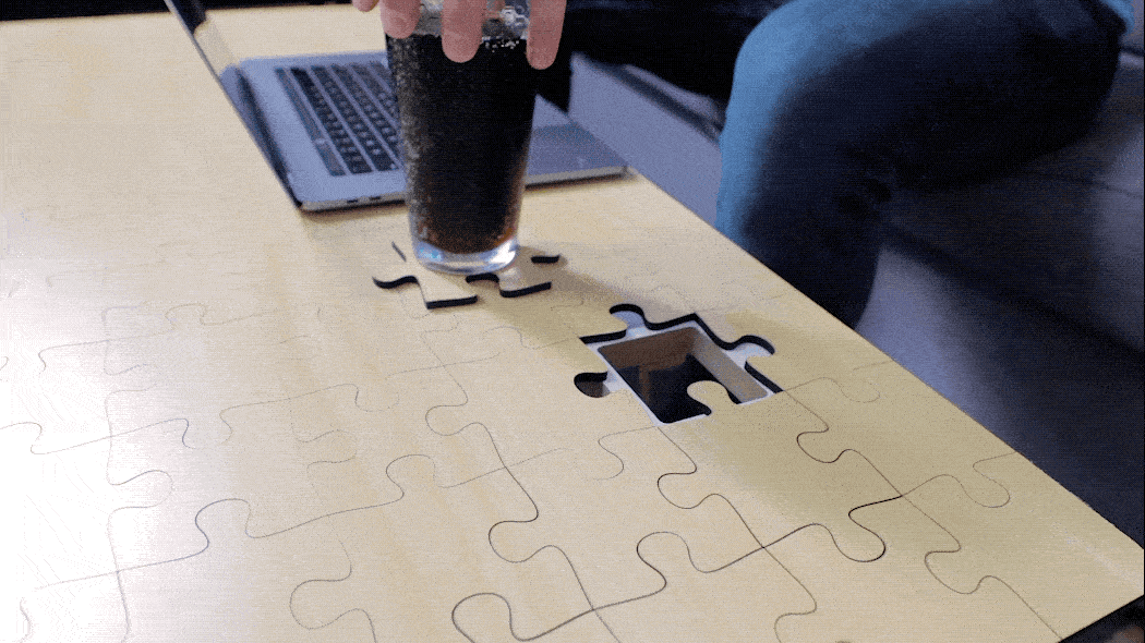 I Design Unnecessary Things No One Asked For, This Time I Created A Coffee Table That's Also A Jigsaw Puzzle