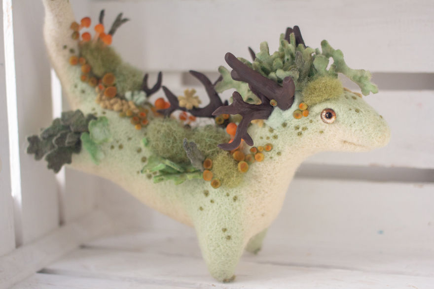 I Make These Adorable Felted Dragons Inspired By The Nature Around Me I Make These Adorable Felted Dragons Inspired By The Nature Around Me