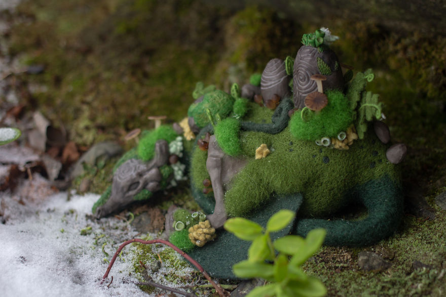 I Make These Adorable Felted Dragons Inspired By The Nature Around Me I Make These Adorable Felted Dragons Inspired By The Nature Around Me