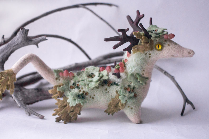 I Make These Adorable Felted Dragons Inspired By The Nature Around Me I Make These Adorable Felted Dragons Inspired By The Nature Around Me