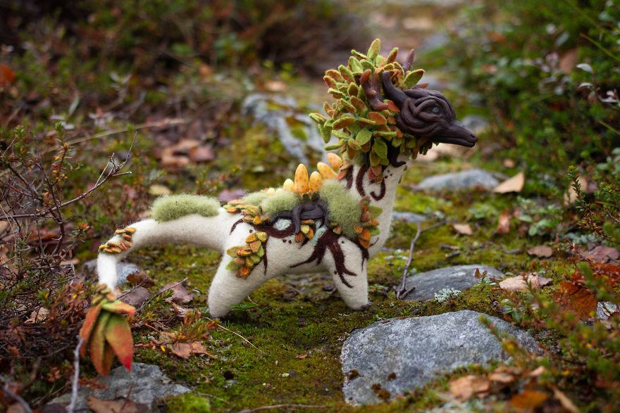 I Make These Adorable Felted Dragons Inspired By The Nature Around Me I Make These Adorable Felted Dragons Inspired By The Nature Around Me