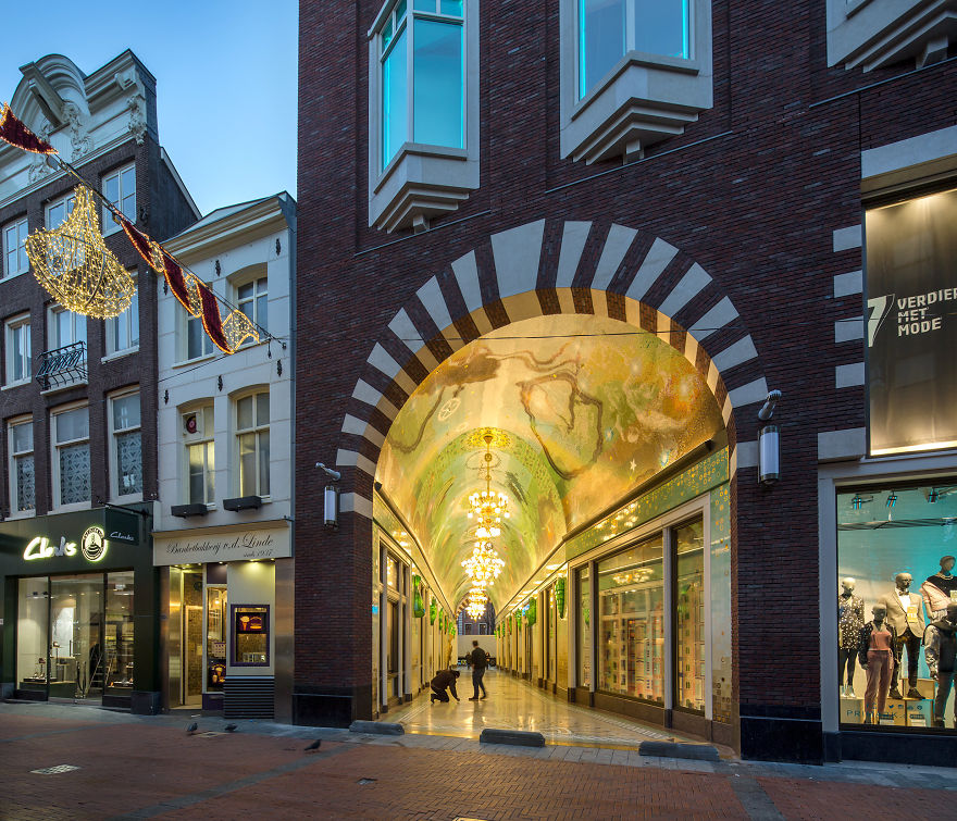 We Designed This Surreal And Trippy Passageway In Amsterdam To Show The City's Free Spirit (29 Pics)