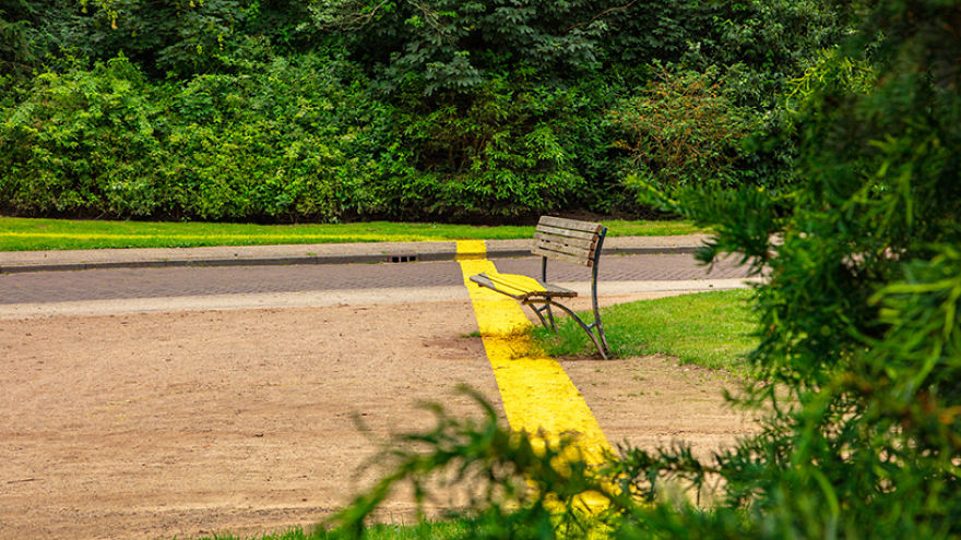 We Drew A Square To Show How Much Space Every Dutch Person Would Have If You Divided The Netherlands Equally To The Population