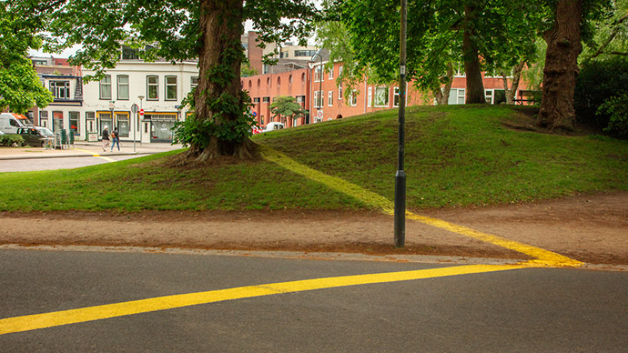 We Drew A Square To Show How Much Space Every Dutch Person Would Have If You Divided The Netherlands Equally To The Population