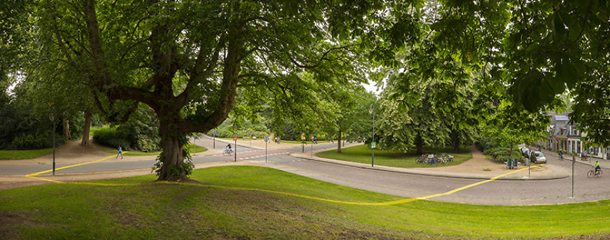 We Drew A Square To Show How Much Space Every Dutch Person Would Have If You Divided The Netherlands Equally To The Population