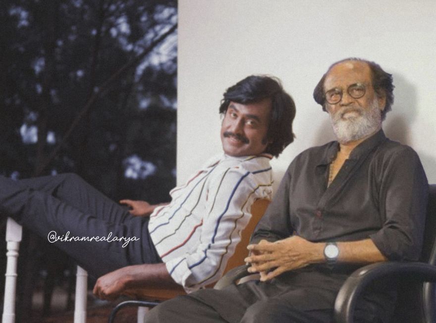 Sivaji With Superstar Rajini