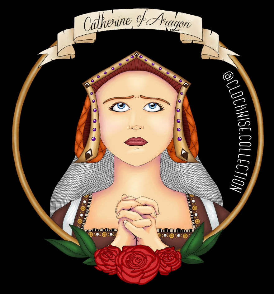 I Draw Whimsical Portraits Of Historical Women (21 Pics)