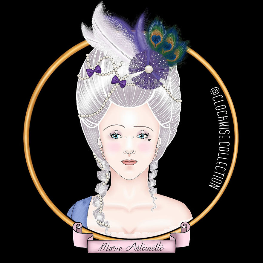 I Draw Whimsical Portraits Of Historical Women (21 Pics)