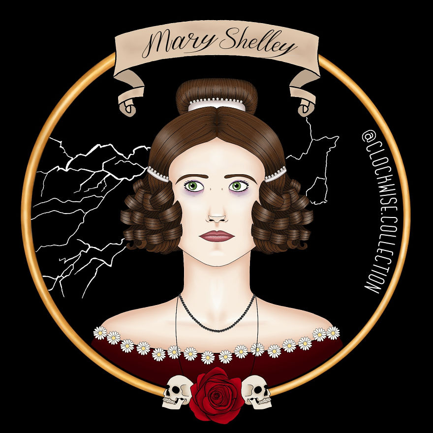 I Draw Whimsical Portraits Of Historical Women (21 Pics)