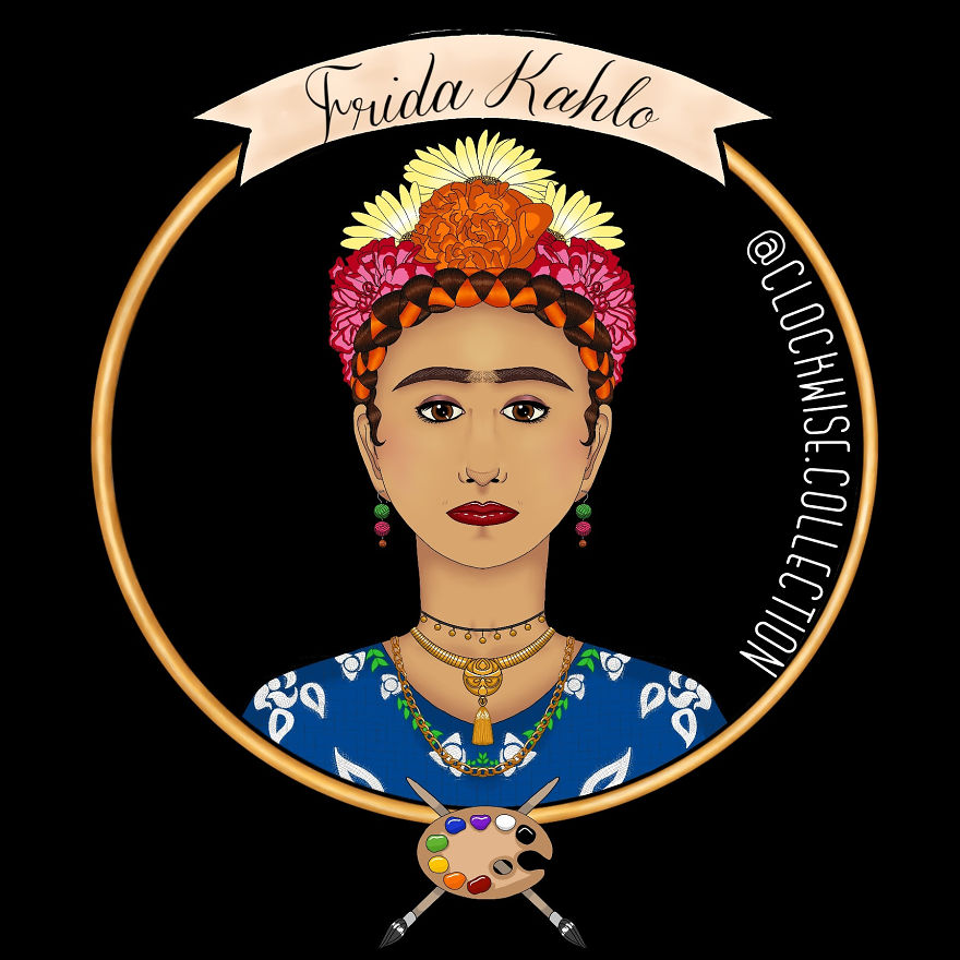 I Draw Whimsical Portraits Of Historical Women (21 Pics)