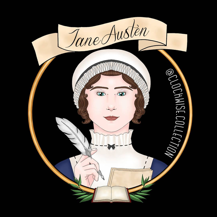 I Draw Whimsical Portraits Of Historical Women (21 Pics)