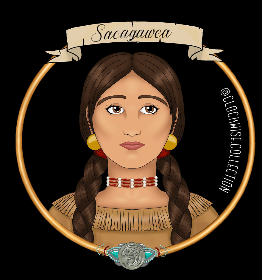 I Draw Whimsical Portraits Of Historical Women (21 Pics)