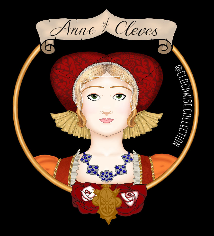 I Draw Whimsical Portraits Of Historical Women (21 Pics)