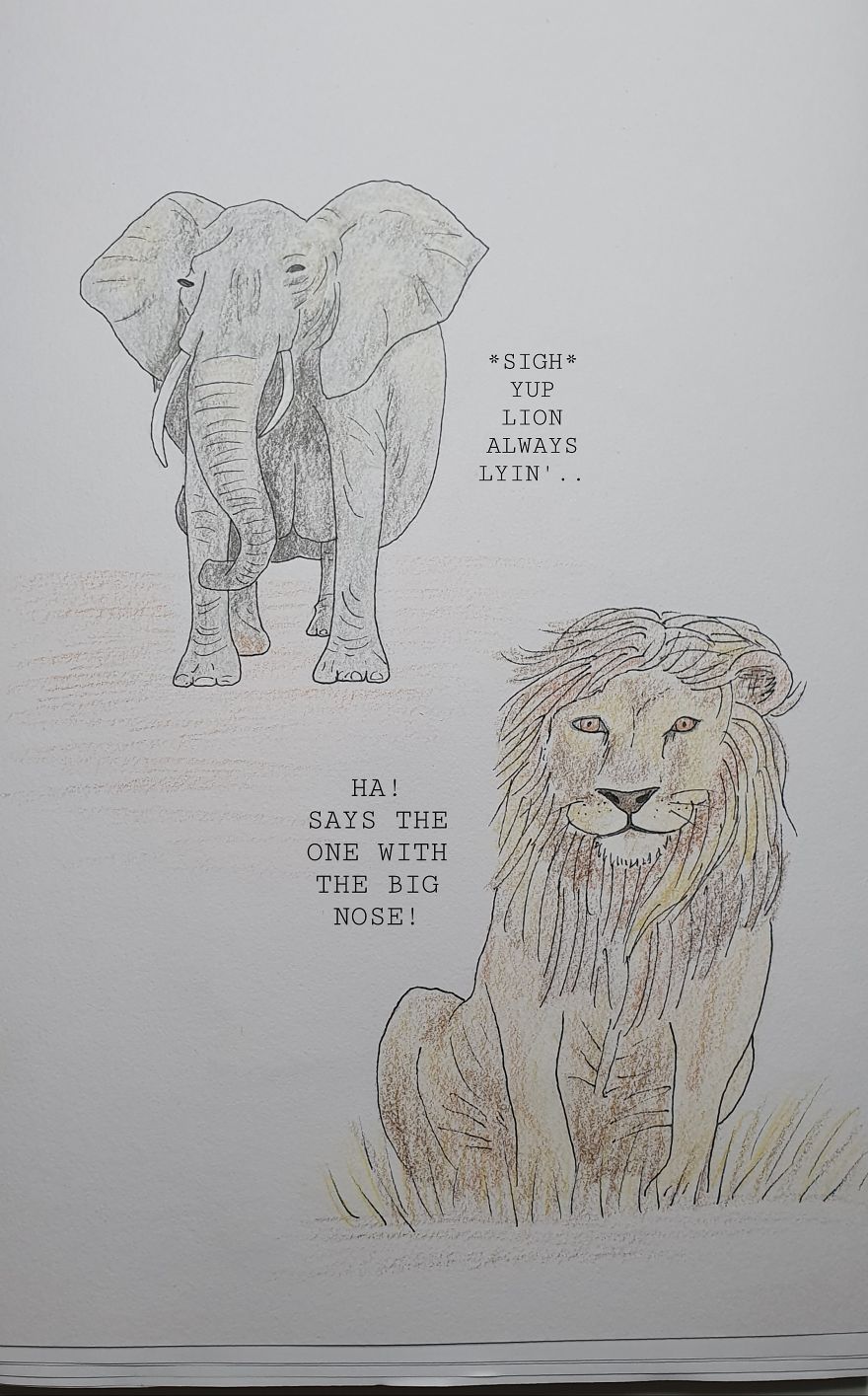 Sharing My Silly Drawings (5 Pics) Sharing My Silly Drawings (5 Pics)