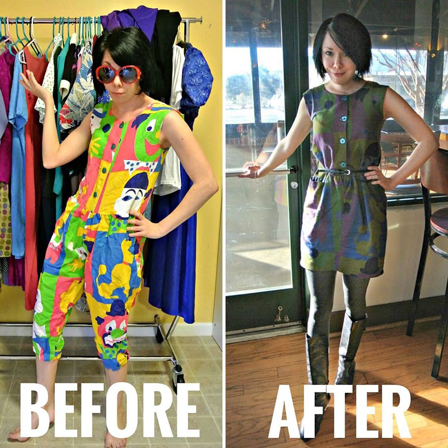 Stylist Uses Creativity To Transform Used Clothes Into Fantastic Looks