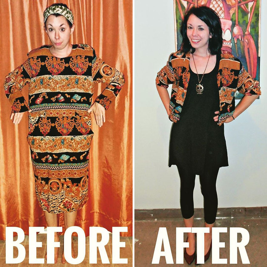 Stylist Uses Creativity To Transform Used Clothes Into Fantastic Looks