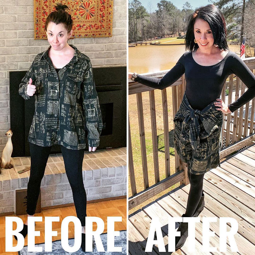 Stylist Uses Creativity To Transform Used Clothes Into Fantastic Looks