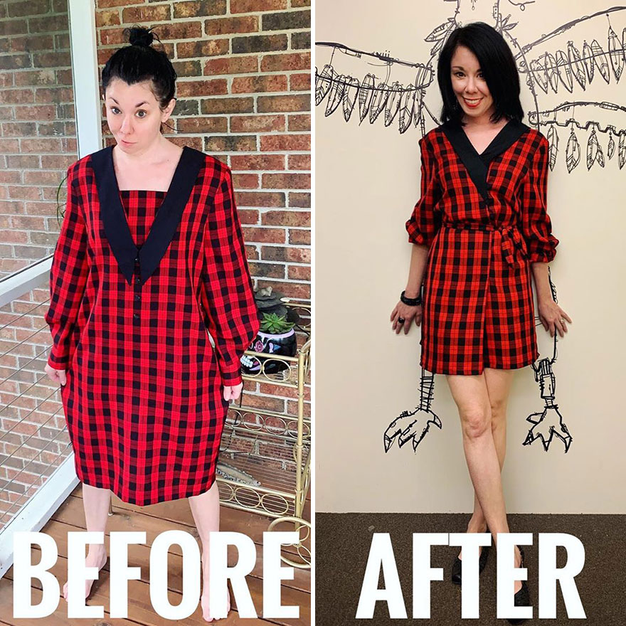 Stylist Uses Creativity To Transform Used Clothes Into Fantastic Looks
