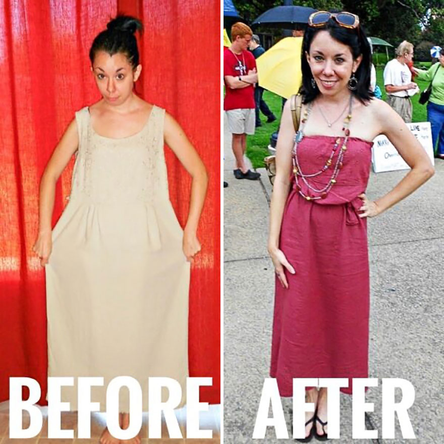 Stylist Uses Creativity To Transform Used Clothes Into Fantastic Looks