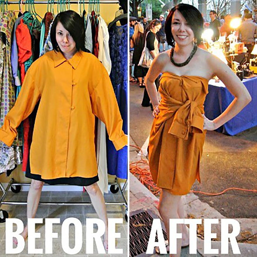Stylist Uses Creativity To Transform Used Clothes Into Fantastic Looks