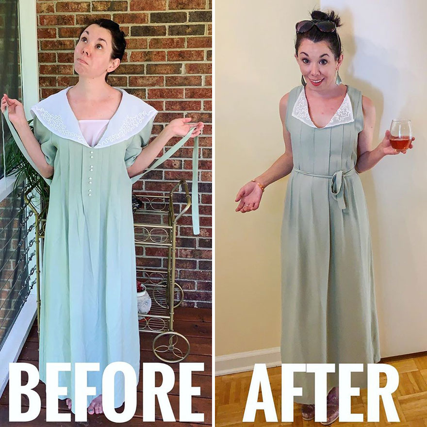 Stylist Uses Creativity To Transform Used Clothes Into Fantastic Looks