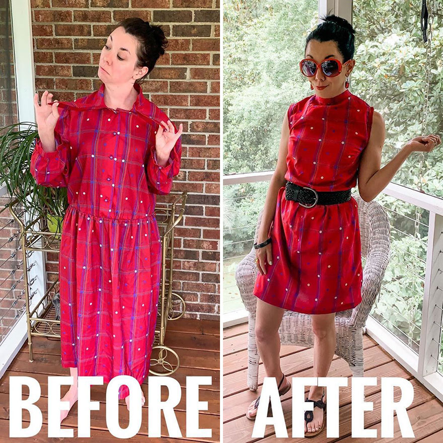 Stylist Uses Creativity To Transform Used Clothes Into Fantastic Looks