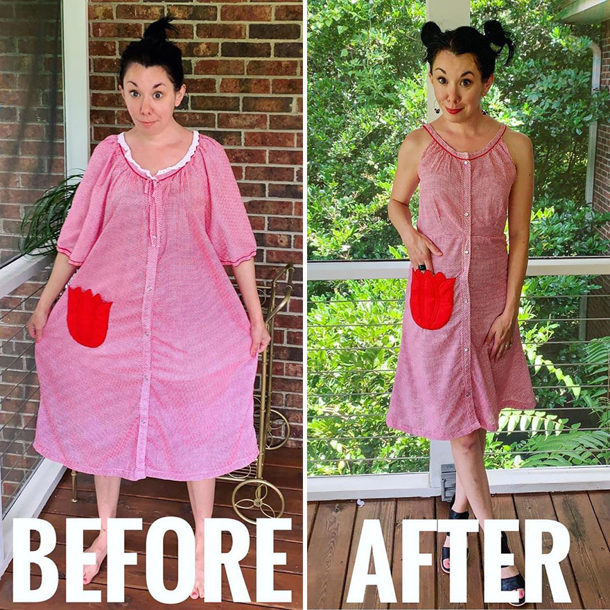 Stylist Uses Creativity To Transform Used Clothes Into Fantastic Looks
