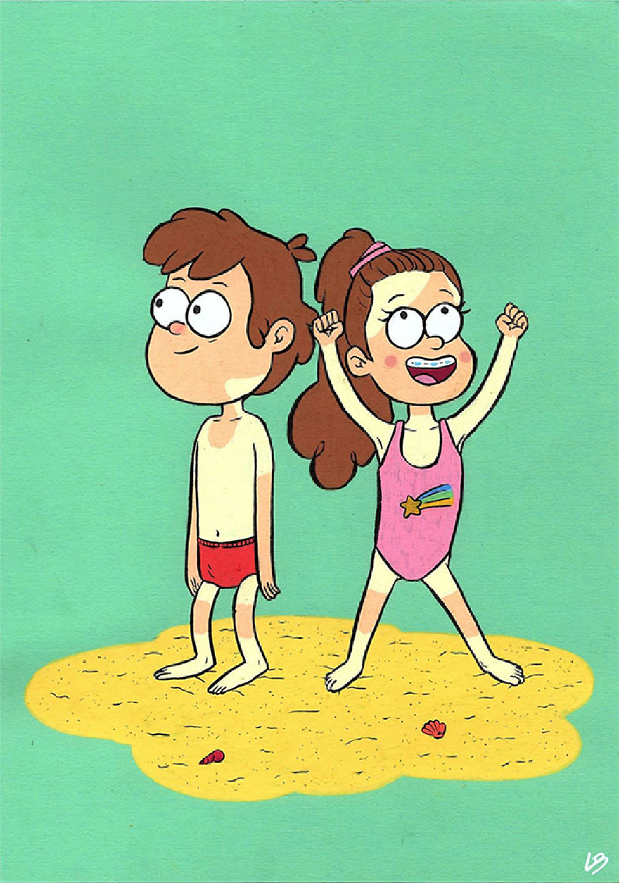 Dipper And Mabel Pines
