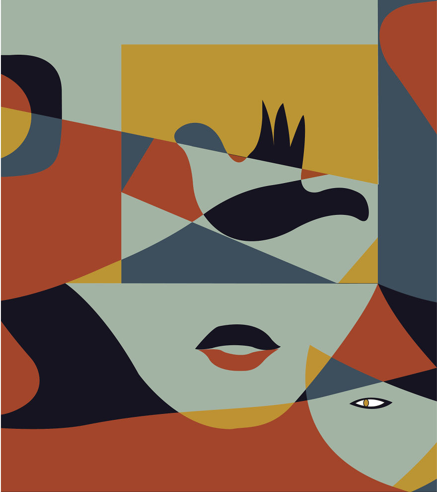 Here Are My Series Of Abstract Artwork Inspired By Famous Artists