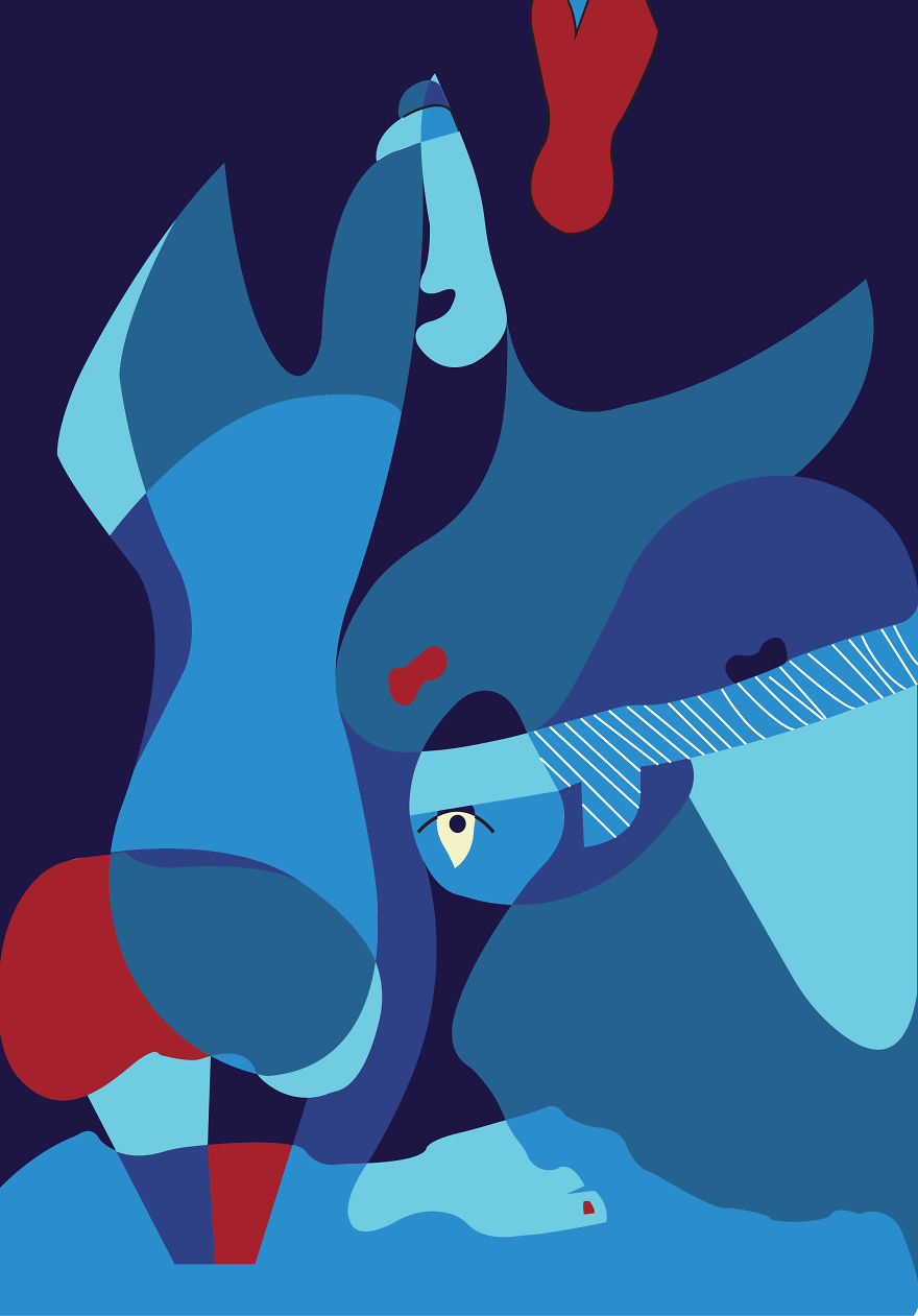 Here Are My Series Of Abstract Artwork Inspired By Famous Artists