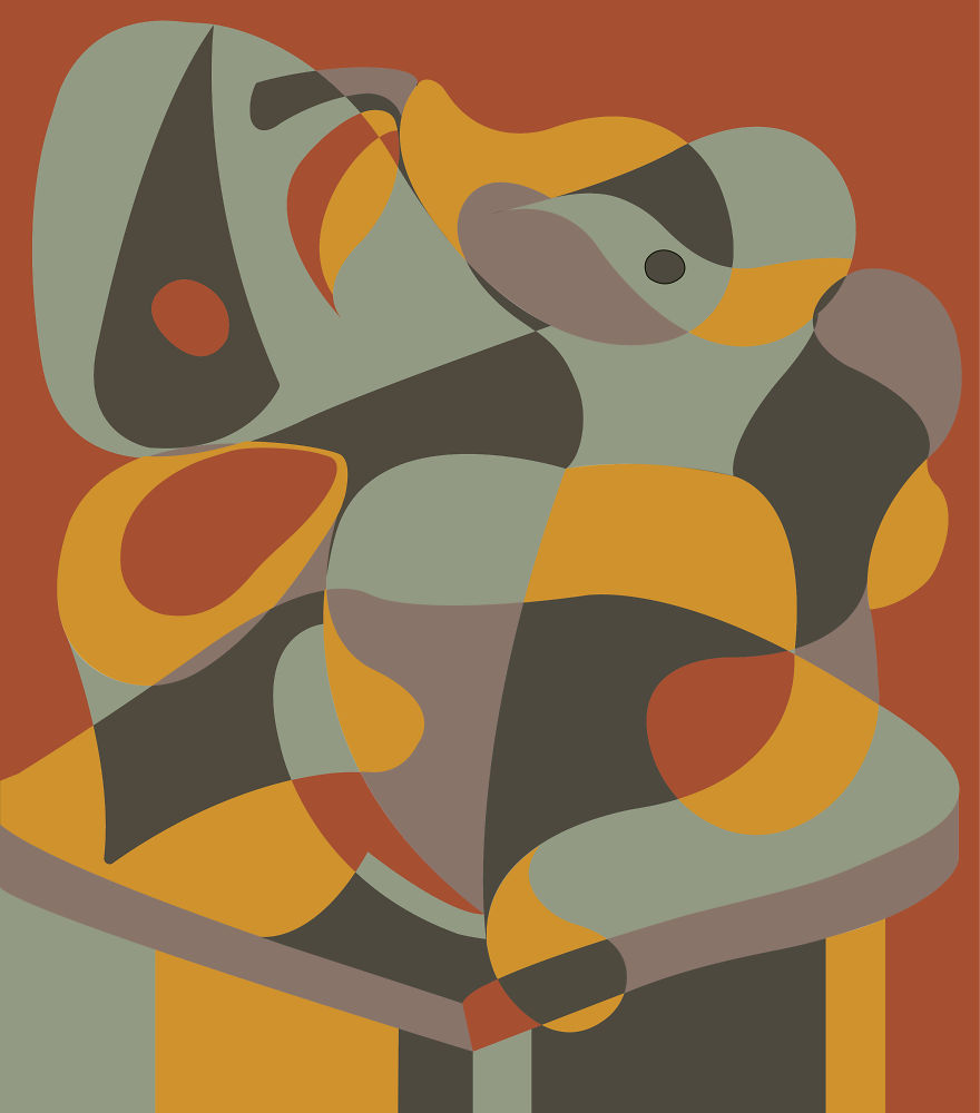 Here Are My Series Of Abstract Artwork Inspired By Famous Artists