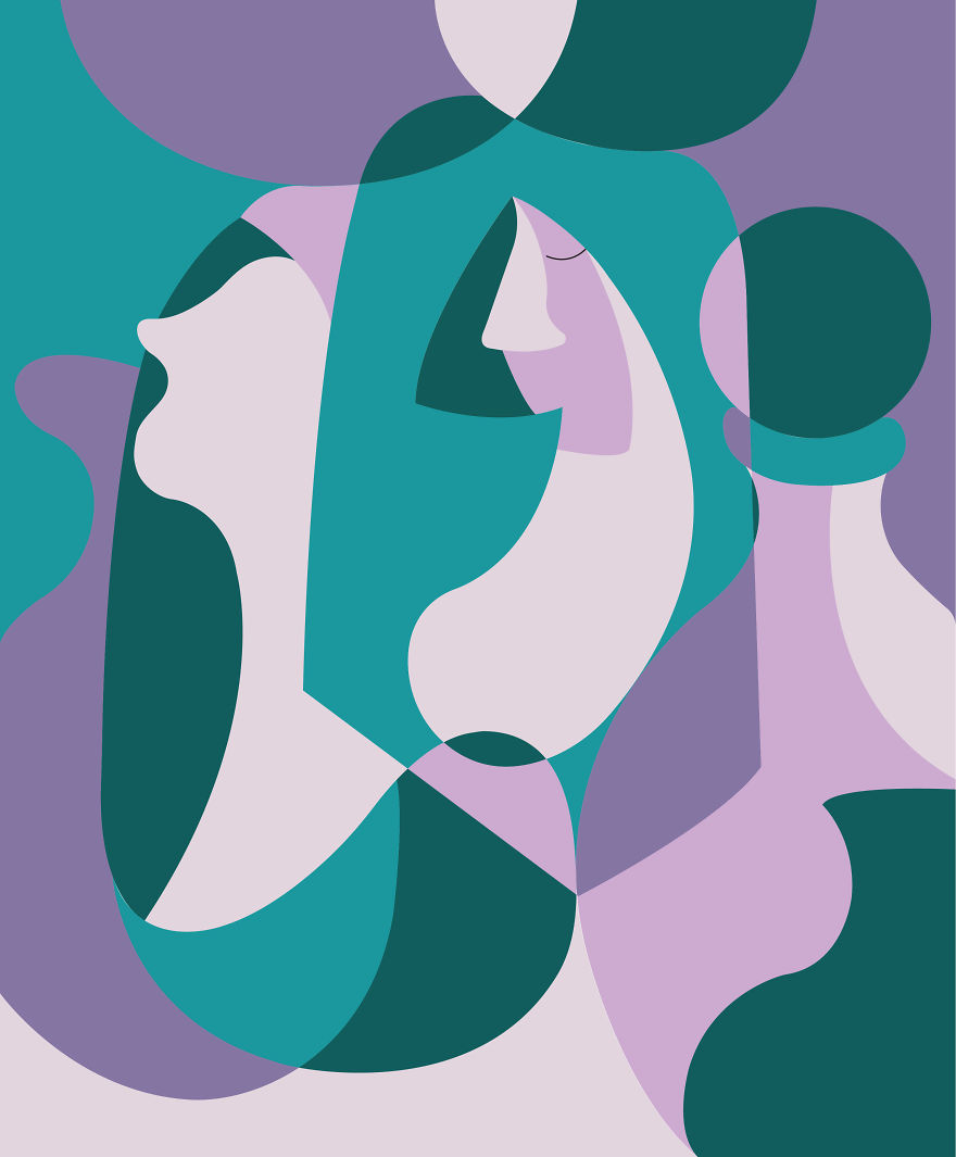 Here Are My Series Of Abstract Artwork Inspired By Famous Artists